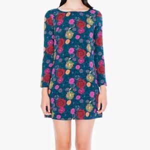 American Apparel Gia mini dress (night bloom) XS